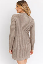 Turtle Neck Sweater Dress