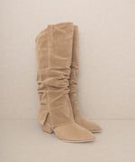 OASIS SOCIETY Thea - Fold Over Slit Jean Boots