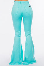 Turquoise Bell Bottom- Inseam 30"