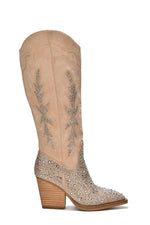 D-ANNISTONE-RHINESTONE, WESTERN BOOT