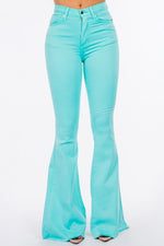 Turquoise Bell Bottom- Inseam 30"