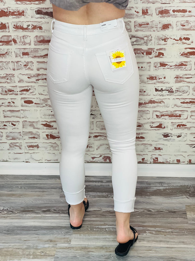 Amber White Skinny