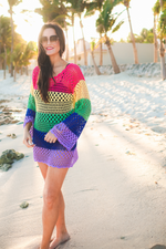 True Colors Crochet Coverup